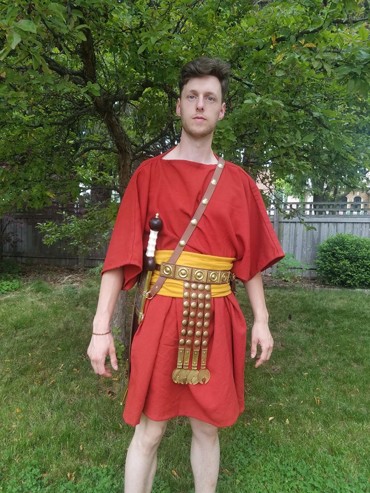 Roman Wool Tunic, Red ; Kyle S. - Project Broad Axe: Life, Death, and ...