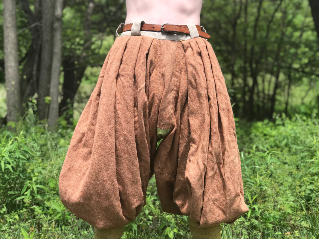 Viking Age Fashion: Baggy Type II Trousers from 10th Century Haithabu  (Hedeby) - Project Broad Axe: Life, Death, and Fashion in Medieval Europe